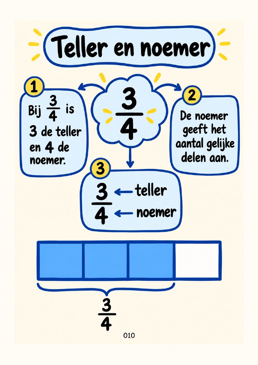 Eerste pagina van module 2: Breuken